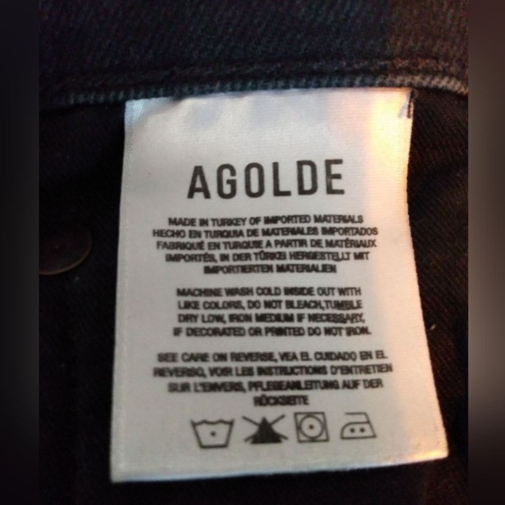 Agolde - Riley Long Straight in Compilation Size 28 - Picture 6 of 10